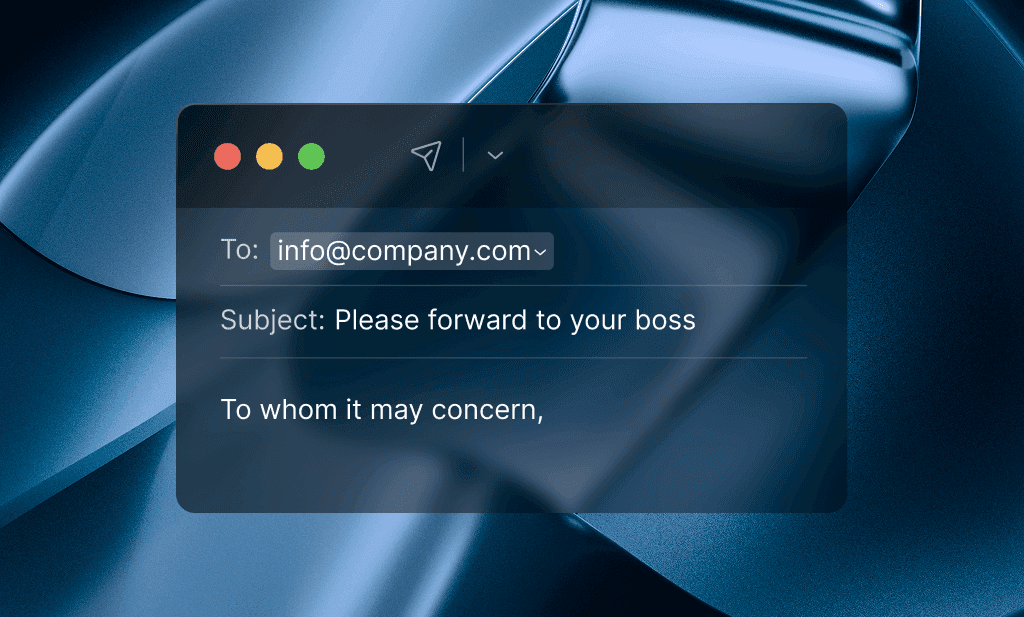 No direct contact
